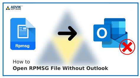 how to open rpmsg file without outlook